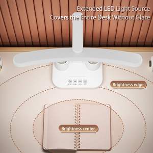 Faro <span class=keywords><strong>de</strong></span> arco Plug-In Led <span class=keywords><strong>Mesa</strong></span> Libro Luz Protección ocular Lámpara <span class=keywords><strong>de</strong></span> escritorio antideslumbrante Lámpara <span class=keywords><strong>de</strong></span> lectura para estudiantes - Product Image 3
