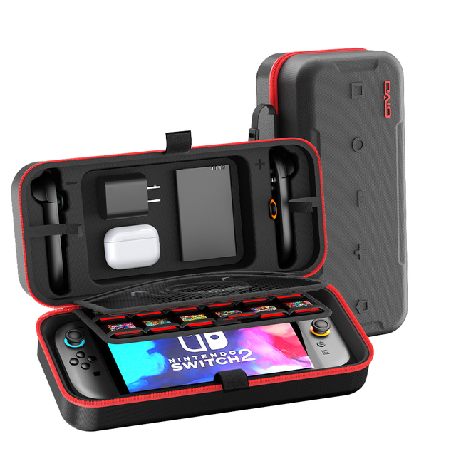 Trendy Game Accessories Anti Scratch Waterproof Large Storage Protective Cover for Nintendo Switch 2 OLED Travel Case