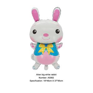 All'ingrosso giocattolo per bambini grazioso colore bianco e rosa festa di pasqua palloncino <span class=keywords><strong>a</strong></span> forma di animale di forma di coniglio palloncino - Product Image 6