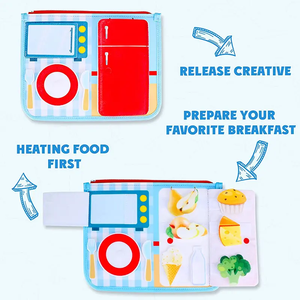 Serie <span class=keywords><strong>de</strong></span> granja, tablero ocupado <span class=keywords><strong>de</strong></span> fieltro sensorial educativo personalizado para niños pequeños, libro ocupado <span class=keywords><strong>de</strong></span> fieltro Montessori para niños - Product Image 5