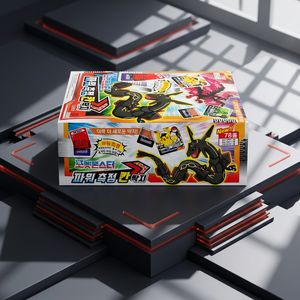 pokemon Power Battle Ddakji Cardboard 20 PCS <b>Box</b> Korean <b>Kids</b> Anime Battle Card Game Slap Gift Children Toy Wholesale - Product Image 1