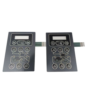 Chiếu sáng LED Dome dập nổi màng Nút chuyển đổi bàn phím với bảng điều khiển - Product Image 5