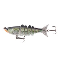 Appât dur articulé en forme de méné pour la pêche, leurre pour attraper des poissons comme les carpes, nageur, 110mm, 25.5g