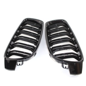 Rejilla delantera para BMW, color negro brillante, plástico ABS, para actualización de modelos F30 F35 2012-2016. - Product Image 1