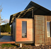 Kit de maison en bois préfabriquée de 40 pieds pour la construction de villas Kits de cabanes en rondins préfabriquées pour une vie à la campagne confortable