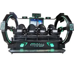 新设计9D 4座虚拟现实椅影院质量9D过山车模拟器游戏中心值得购买MR设备