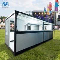 Kiosque de vente en conteneur, Kiosque mobile extérieur pour sites touristiques, Kiosque de vente pour salon de thé, Kiosque de vente pour rue commerciale, Kiosque de café