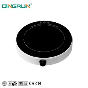 Low Power Continuous Heating Induction Cooker Single Burner Round Electric Induction Stove