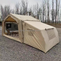 Nouvelle tente de camping gonflable combinée de grande taille pour les fêtes en plein air en famille