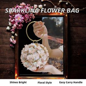 Bolso de noche para mujer con incrustaciones de diamantes, ideal para banquetes, fiestas, bolsos de mano, venta al por mayor, personalizado - Product Image 2