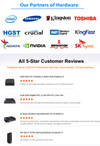 <strong>Intel</strong> <strong>I9</strong>/i7/i5 Mini Gaming PC RTX 4060/3070M/3060M GPU Aluminum Casing 2-LAN DDR4 LCD Industrial Server Win11 Linux Workstation - Product Image 6