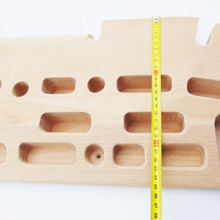 Zeyisy Haute Qualité Intérieure Accrocher Poignées En Bois Mur D'escalade Hangboard