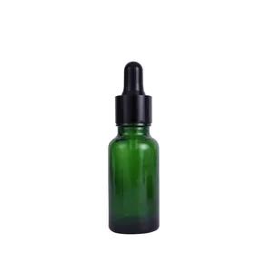 Flacone contagocce in vetro 10ml 30ml 50ml all'ingrosso con scatola contagocce in vetro ambra bottiglia di olio essenziale 1oz bottiglia di tintura