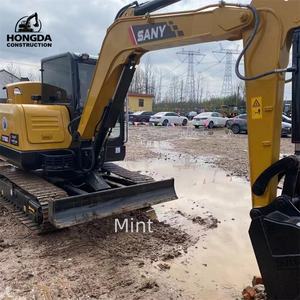 SANY SY60-9 Pelle d'occasion de marque chinoise de haute qualité Sany SY35U Low Mini Pelle d'occasion Vente directe d'usine - Product Image 3