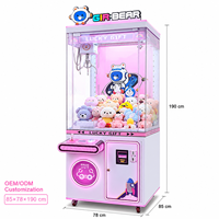 Produit phare : Machine à griffes de divertissement pour centre de jeux, attrapeur de peluches à monnayeur, mini-griffe