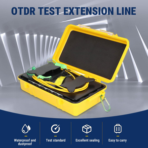 Caja de cable de lanzamiento de fibra óptica SM/MM OTDR de 500m, 1km, 2km, colorida, tamaño mediano, TY-20250621, eliminador de zona muerta CN - Product Image 3