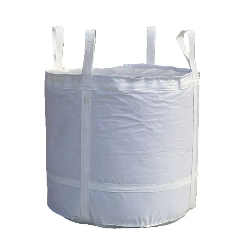 Круглая Форма PP тканые полипропиленовые Биг-Jumbo сумки 1000 кг maxisacos упаковки песка тюк с открытым верхом