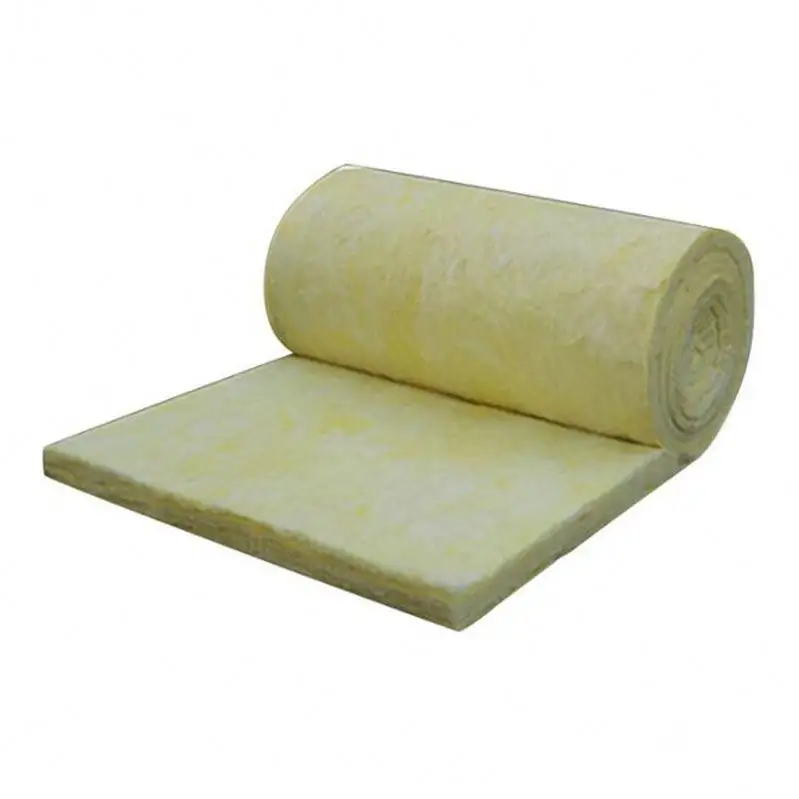 Panel de calor corrugado para aislamiento de sándwich, paneles de acero para techo, 30-60Kg/M3, Owens, Corning, fibra hidrofóbica, lana de vidrio