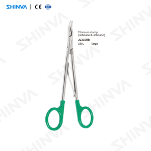 <span class=keywords><strong>Pinza</strong></span> de Titanio SHINVA, Instrumentos Quirúrgicos para Cirugía Cardíaca, Torácica y Vascular, Pinzas de Titanio - Product Image 3