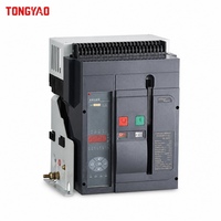 Disjoncteur intelligent ACB 1600A 3P avec affichage numérique, unité de déclenchement électronique, protection industrielle de l'alimentation 65kA AC 690V