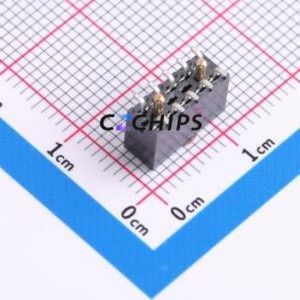 SQW-105-01-L-D-VS-A-K-TR Pin Socket SMD,P=2mm Connector 2mm 2mm Square Hole Vertical Mount - Product Image 2