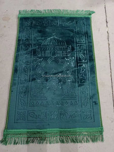 Tapis de prière de voyage islamique <span class=keywords><strong>MBX</strong></span> Sejadah musulman avec mousse de polyester brodé-pour une utilisation dans les mosquées - Product Image 4