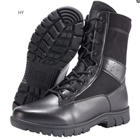 Vente de bottes tactiques classiques noires pour hommes, bottes résistantes au vent pour homme, bottes de combat pour hommes