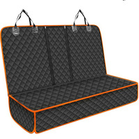 Coussin de siège arrière pour animaux de compagnie imperméable, résistant à l'usure, écologique, avec fermeture éclair, en tissu Oxford épaissi, ajustement universel pour chiens
