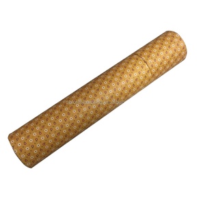 Grand cylindre d'emballage rond recyclable de luxe avec logo personnalisé boîte en carton kraft <span class=keywords><strong>tapis</strong></span> de yoga tube en papier d'emballage - Product Image 4