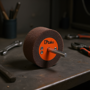 Disco de Láminas Abrasivas Finas Ttake 80x50x6 mm con Vástago de 6 mm para Pulir - Product Image 3