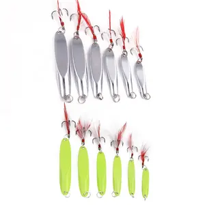 Fishing lures sinking Jigbait Metal Sequins Artificial bait Suitable for outdoor fishing, top ocean