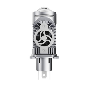 KEBOSIED H4 Mini phare automobile à double lentille LED 50W, ampoule de moto à lentille, lumière laser 9003 - Product Image 2