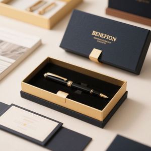 Caja <span class=keywords><strong>de</strong></span> Regalo Magnética Negra <span class=keywords><strong>de</strong></span> Lujo, Logotipo Personalizado, <span class=keywords><strong>Embalaje</strong></span> <span class=keywords><strong>de</strong></span> Cartón Rígido para Almacenamiento <span class=keywords><strong>de</strong></span> Bolígrafos, Cajas Impresas Personalizadas - Product Image 5