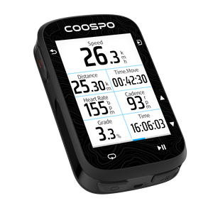 Ordinateur de vélo intelligent GPS COOSPO CS600 avec écran tactile couleur et carte de navigation intégrée pour le cyclisme sur route - Product Image 4