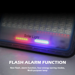 Lámpara Solar LED de Exterior con Carcasa de Aluminio ABS de Bajo Precio, Reflector LED de 60, 100, 150, 200 Vatios con Control Remoto y Temporizador - Product Image 3