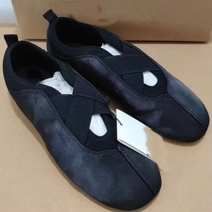 Zalle da <span class=keywords><strong>donna</strong></span> Casual sport Slip-on <span class=keywords><strong>tacco</strong></span> alto punta rotonda stile balletto camoscio nero <span class=keywords><strong>con</strong></span> soletta in Pu per l'estate autunnale - Product Image 1