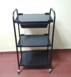 Plastic Material Cheap Price Salon <strong>Trolley</strong> Cart <strong>White</strong> Color Style Salon <strong>Trolley</strong> - Product Image 2