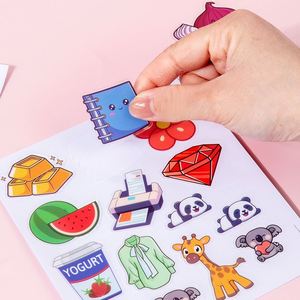 Jouets éducatifs multifonctionnels pour dessiner 26 lettres ABC et chiffres, autocollants réutilisables, cartes d'alphabet à colorier à l'eau - Product Image 4
