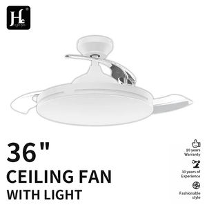 Ventilador de Techo Moderno sin Aspas de 42 Pulgadas con Control Remoto, 110/220v, con Luces LED de Diseño, Lámpara con Ventilador Oculto de Techo - Product Image 2