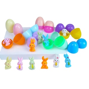 Prefilled Easter Eggs with Toys Colorful Easter Eggs with Variety Stress Toys for Kids Adult Easter Basket Stuffers