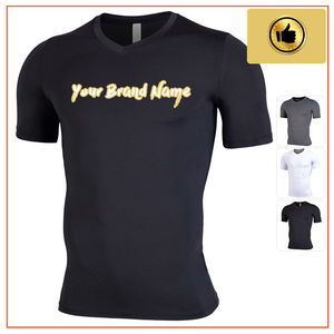 <strong>Mens</strong> Blank Quick Dry Moisture Wicking Active Athletic Tech Performance Wholesale Muscle <strong>V</strong> <strong>Neck</strong> <strong>T</strong> <strong>Shirt</strong> - Product Image 1