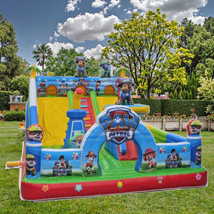 Vente Flash : Château Gonflable d'Extérieur Personnalisé de Qualité Supérieure pour Aire de Jeux Urbaine - Product Image 3