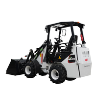 Wecan 830kg Capacité de charge Skid Steer Loader WT830 avec moteur haute puissance PLC et composants d'engrenage moteur