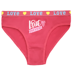 Sous-Vêtements pour Jeune Fille Morcoda en <span class=keywords><strong>Coton</strong></span> Spandex Doux et Confortable à Double Respirabilité, Imprimé Amour et <span class=keywords><strong>Large</strong></span> Ceinture, Vente en Gros à Bas Prix - Product Image 5