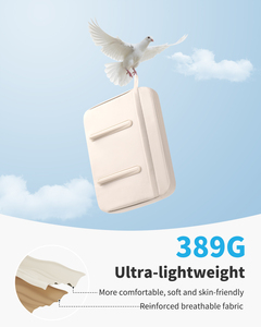 Новинка от производителя, лёгкий стол на коленях 389 г с охлаждающей подставкой, подставка для ноутбука, бежевый, серый, портативный стол для ноутбука, для кровати, дивана - Product Image 2