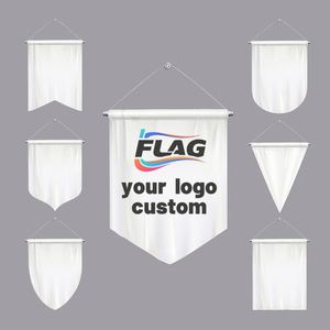 Bandera Personalizada con Logotipo, Mini Bandera Colgante de Doble Cara para Intercambio entre Aficionados de Clubes de Fútbol - Product Image 5