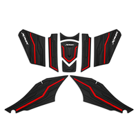 DF MOTO Premium Yamaha XMAX300 2023 Accessoires Moto Protection Antidérapante en Caoutchouc pour Réservoir de Carburant Décalque pour Rétrofit/Amélioration