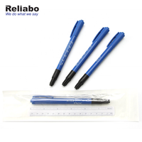 Marqueur cutané chirurgical stérile permanent, stylo marqueur pour tatouage et sourcils, marqueur permanent imperméable