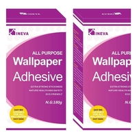 Adhésif pour papier peint en gros / colle pour papier peint, excellente solubilité dans l'eau, colle pour papier peint