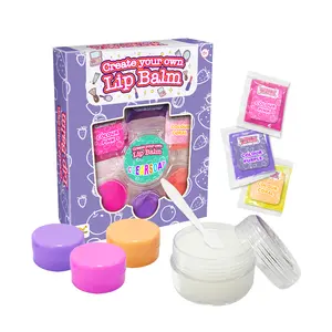 Hot Sale DIY Hand Made Lip Balm Kit For Kids Make Your Own Lip balm Kit STEM Science Kit